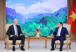 Thủ tướng Phạm Minh Chính tiếp Chủ tịch kiêm Tổng Giám đốc Tập đoàn Siemens
