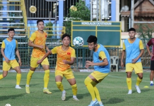 Căng mình tập luyện, U23 Việt Nam tự tin thắng trận ra quân giải Đông Nam Á