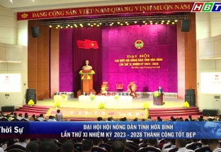 09/8: Đại hội Hội Nông dân tỉnh Hòa Bình lần thứ XI nhiệm kỳ 2023 - 2028 thành công tốt đẹp
