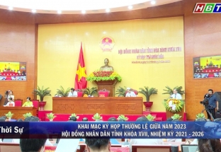 13/7: Khai mạc kỳ họp thường lệ giữa năm 2023, HĐND tỉnh Hòa Bình khóa XVII, nhiệm kỳ 2021-2026