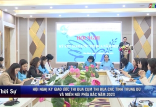17/02: HN ký giao ước thi đua Cụm thi đua các tỉnh Trung du và MN phía bắc năm 2023