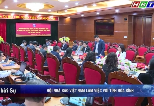 15/11: Hội Nhà báo Việt Nam làm việc với tỉnh Hoà Bình