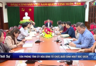 17/02: VP tỉnh ủy tổ chức buổi sinh hoạt đọc sách