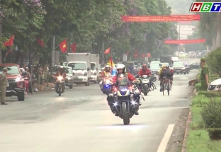 2/5: Chặng 2 cuộc đua xe đạp về Điện Biên Phủ - 2024, cup Báo Quân đội Nhân dân