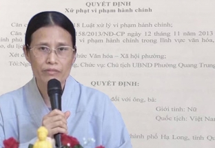 Bác đơn khởi kiện của bà Phạm Thị Yến liên quan tới việc cúng bái tại chùa Ba Vàng