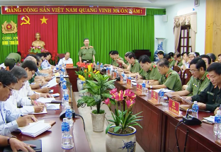 Bộ trưởng Công an làm việc với Bình Thuận về đảm bảo ANTT