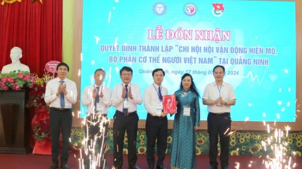 Thành lập Chi hội Hội vận động hiến mô, bộ phận cơ thể người Việt Nam